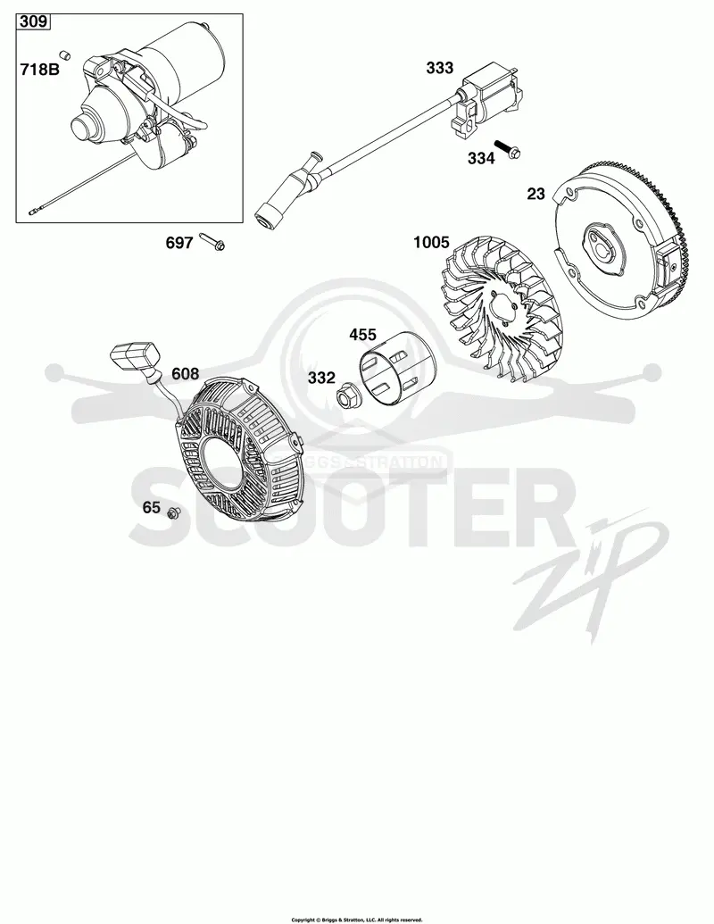 Flywheel, Ignition, and Starter Group