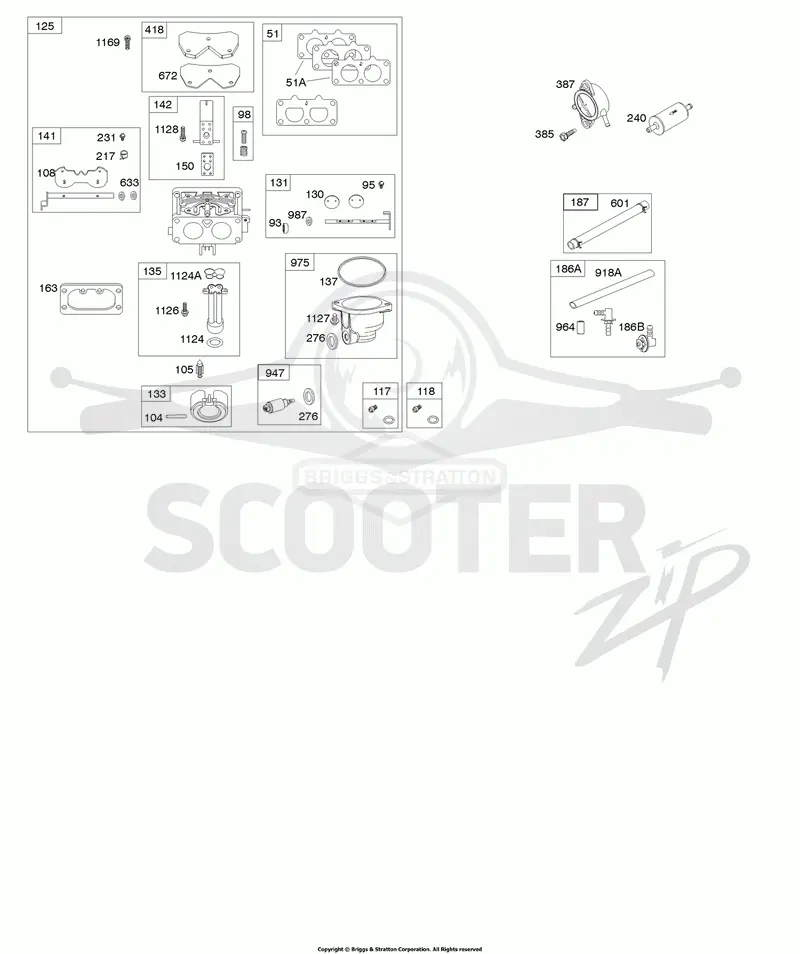 Carburetor, Fuel Supply