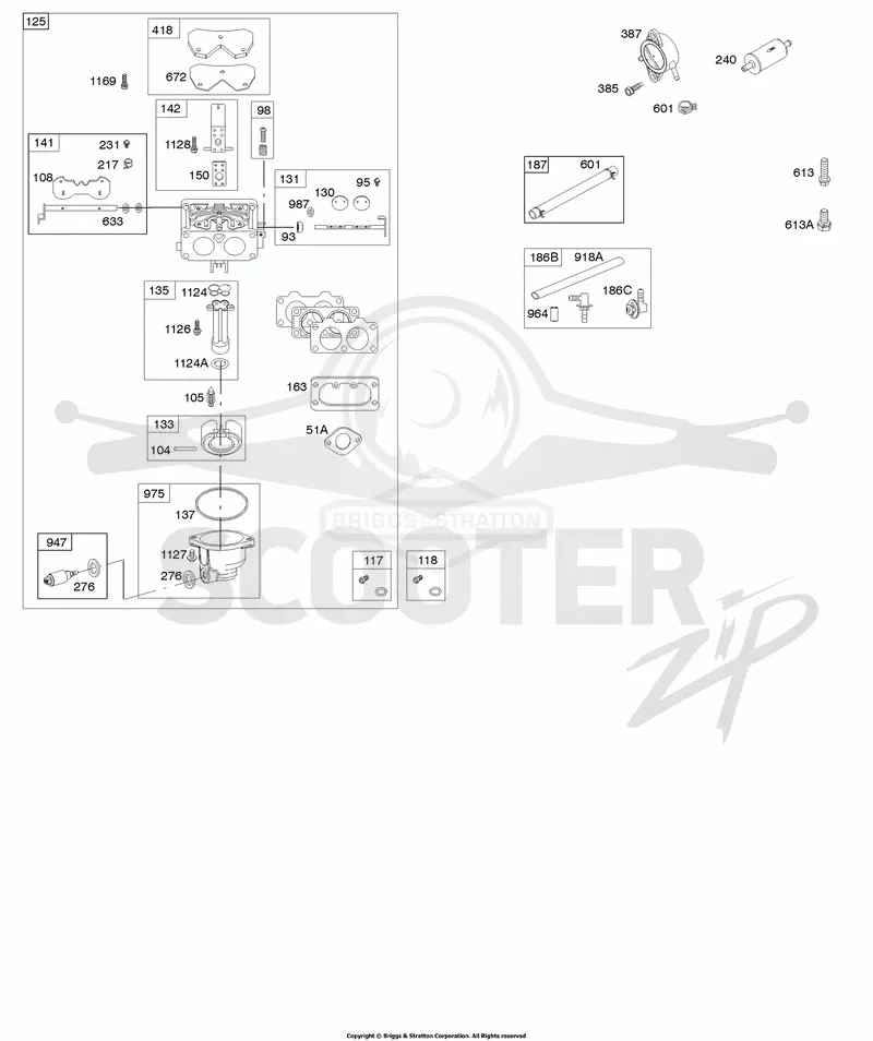 Carburetor, Fuel Supply