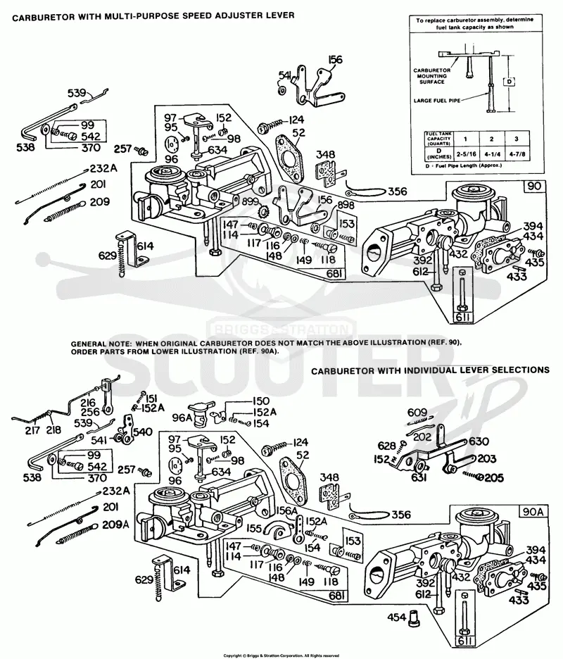(2) Side Pull Carburetors