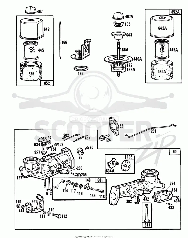 Carburetor and Air Cleaners