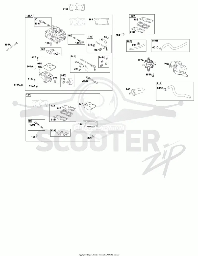 Carburetor and Fuel Supply Group