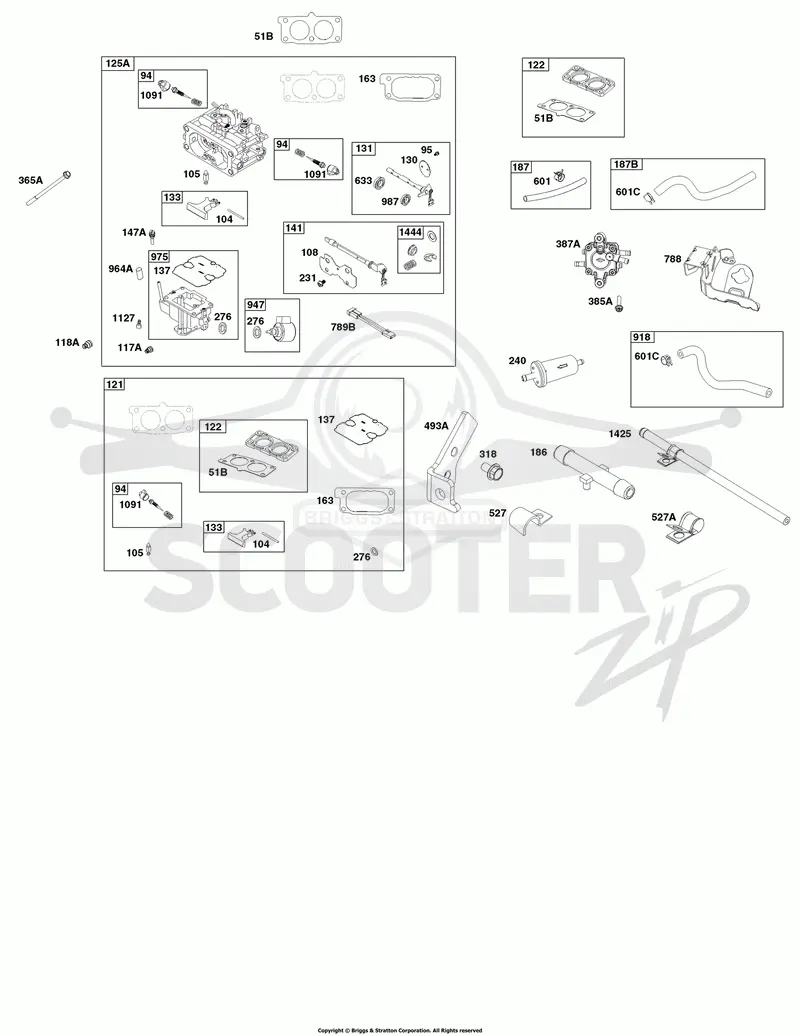 Carburetor and Fuel Supply Group