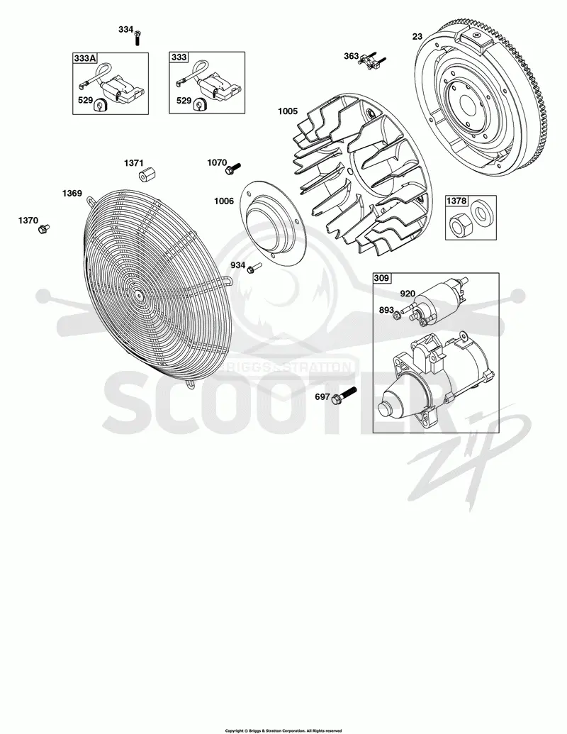 Flywheel, Ignition, and Starter Group