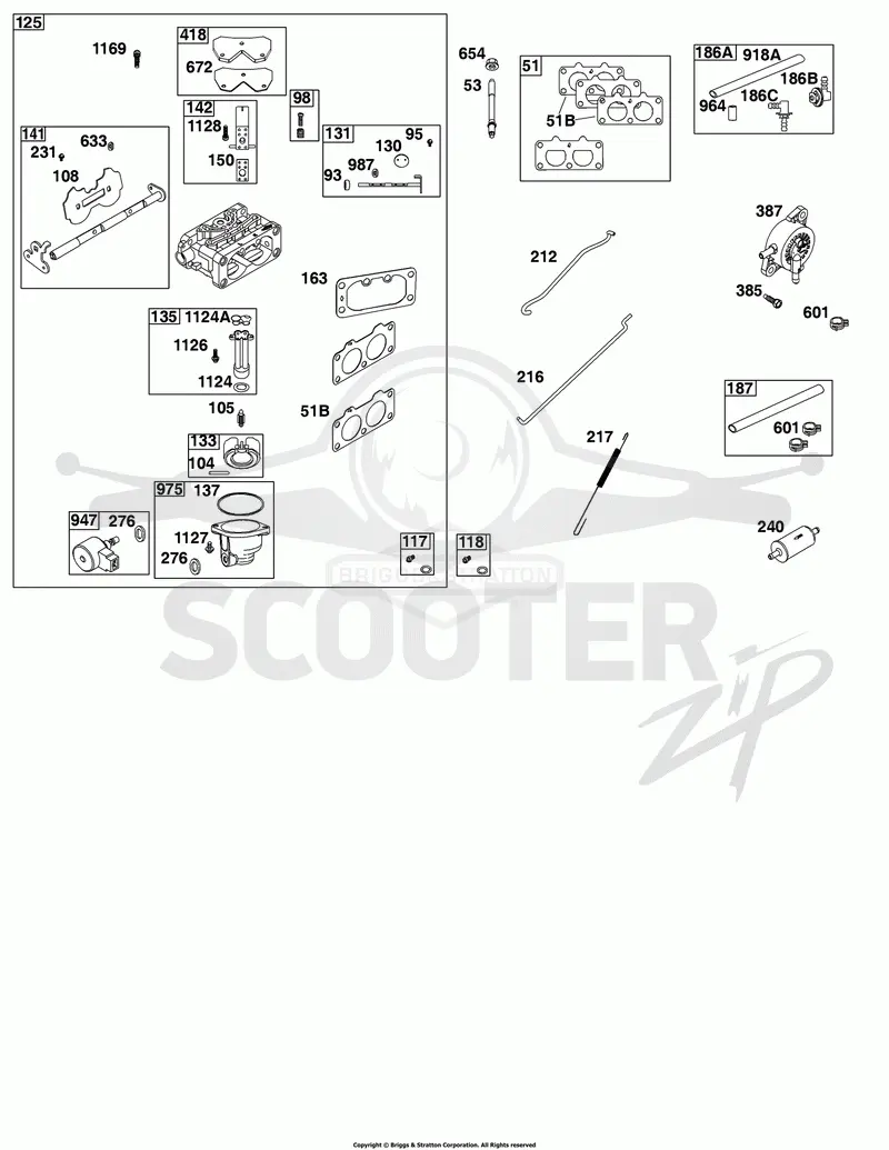 Carburetor, Fuel Supply
