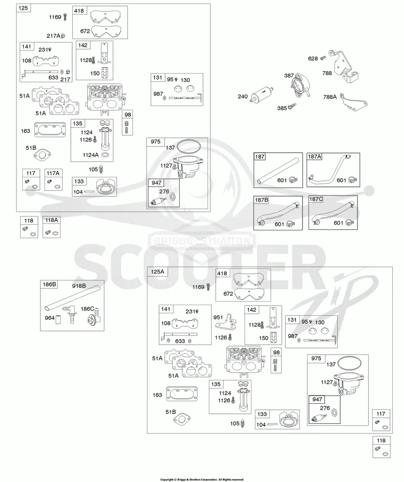 Carburetor, Fuel Supply
