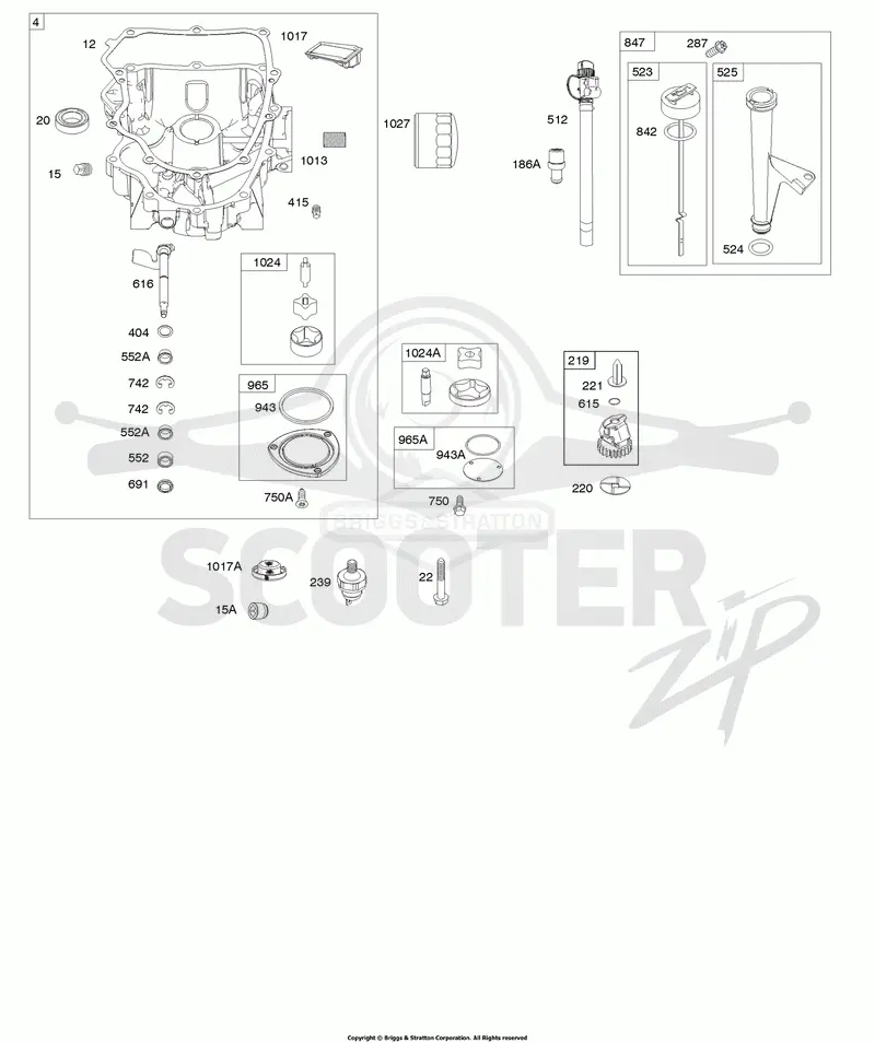 Engine Sump, Oil Pump, Dipstick/Tube Assembly