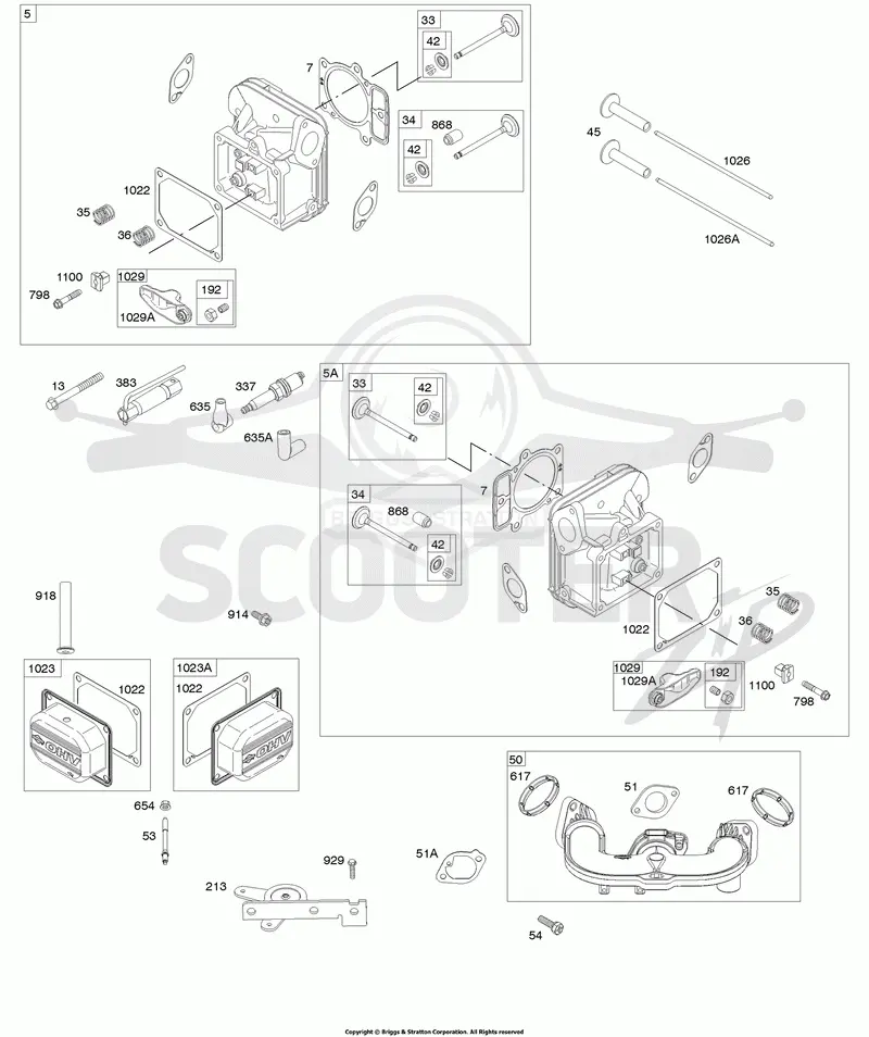 Cylinder Head, Rocker Arm Cover, Intake Manifold