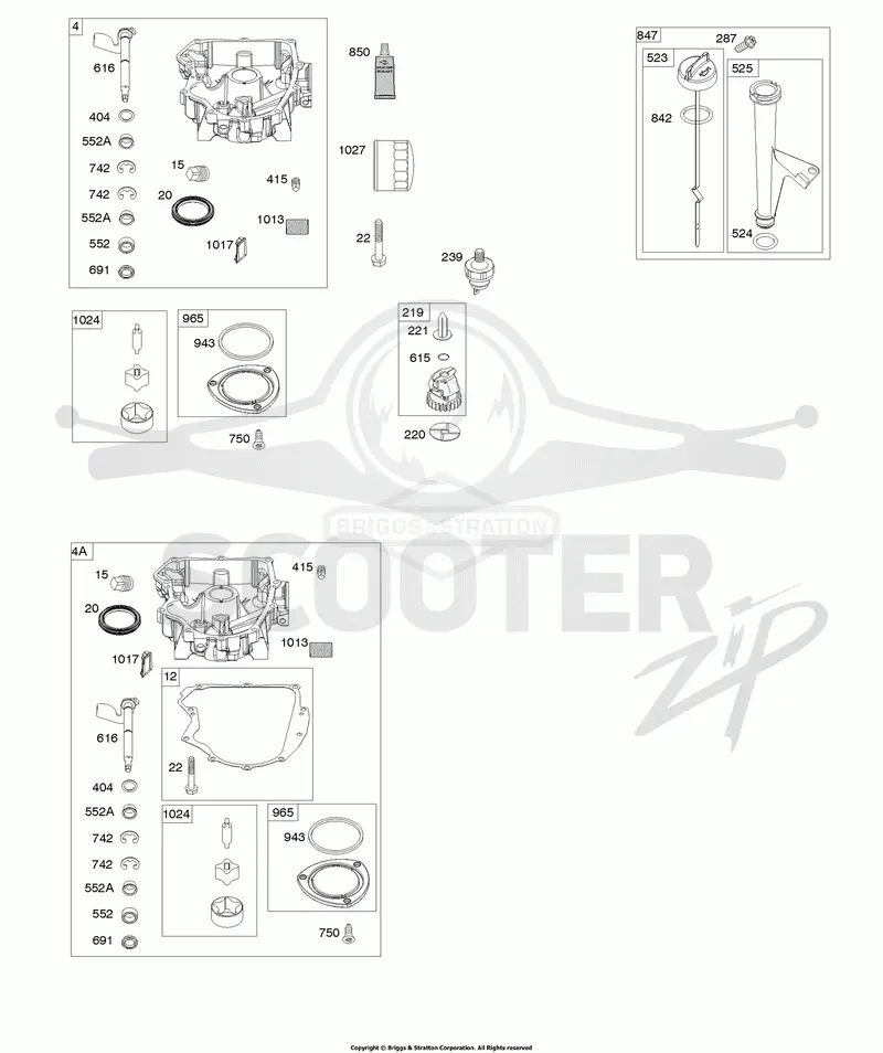 Engine Sump, Oil Pump, Dipstick/Tube Assembly