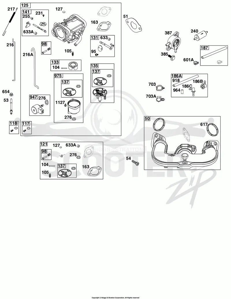 Carburetor and Fuel Supply Group