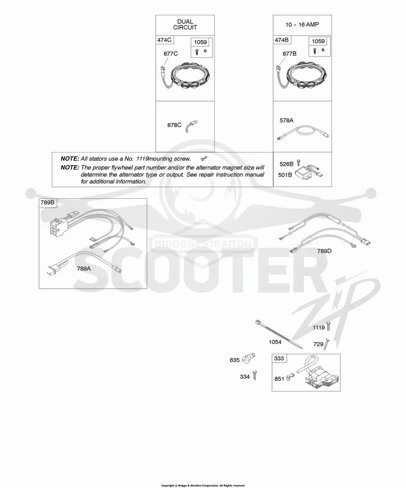 Alternators, Ignition