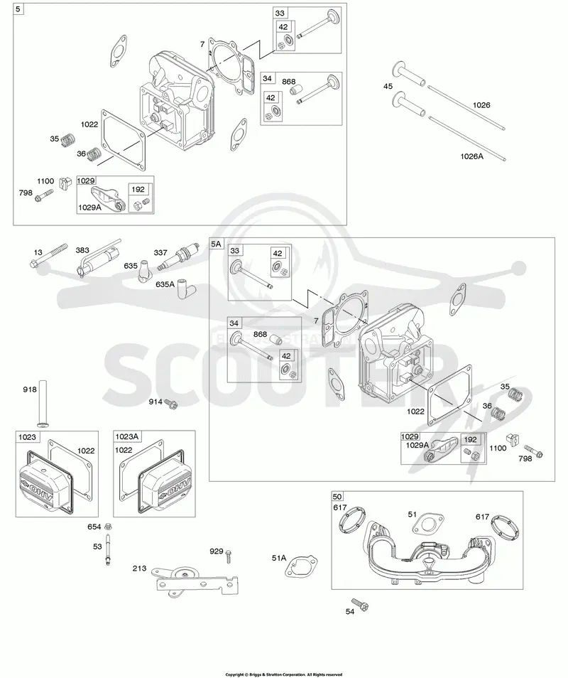 Cylinder Head, Rocker Arm Cover, Intake Manifold