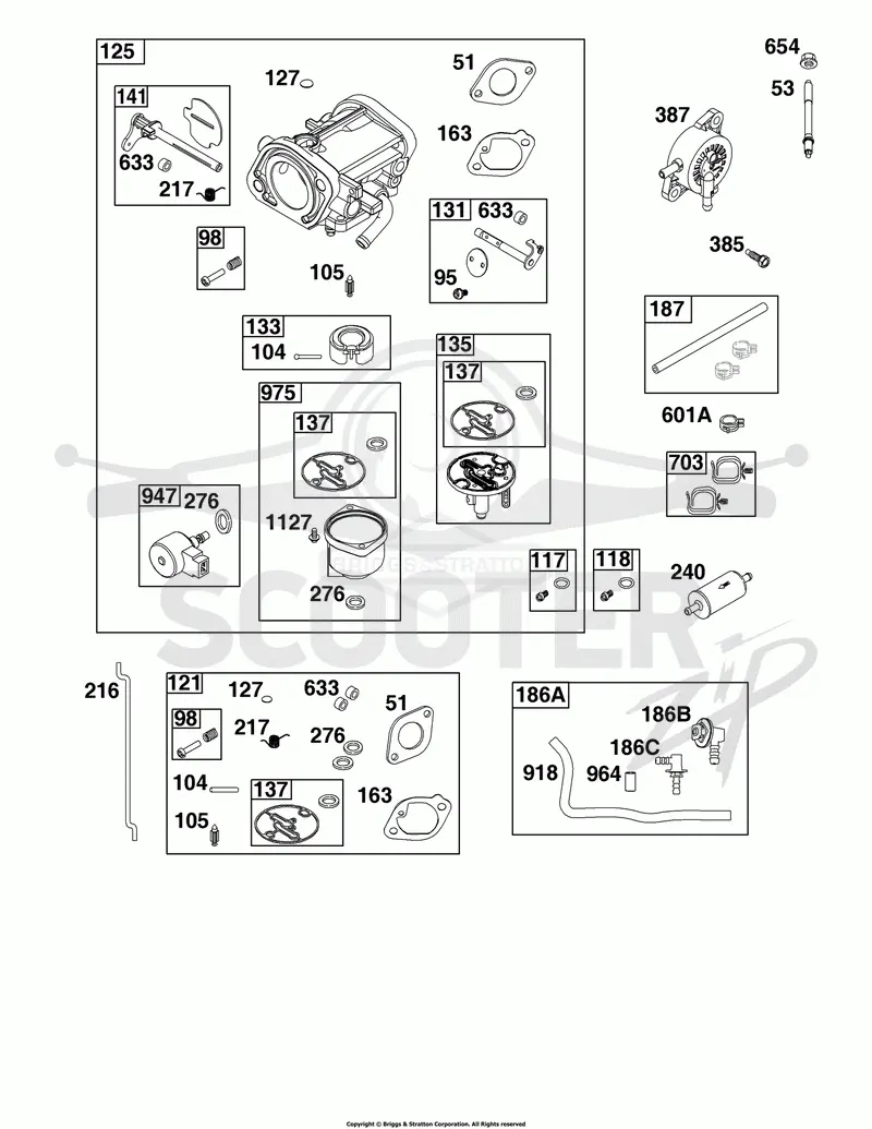 Carburetor and Fuel Supply Group