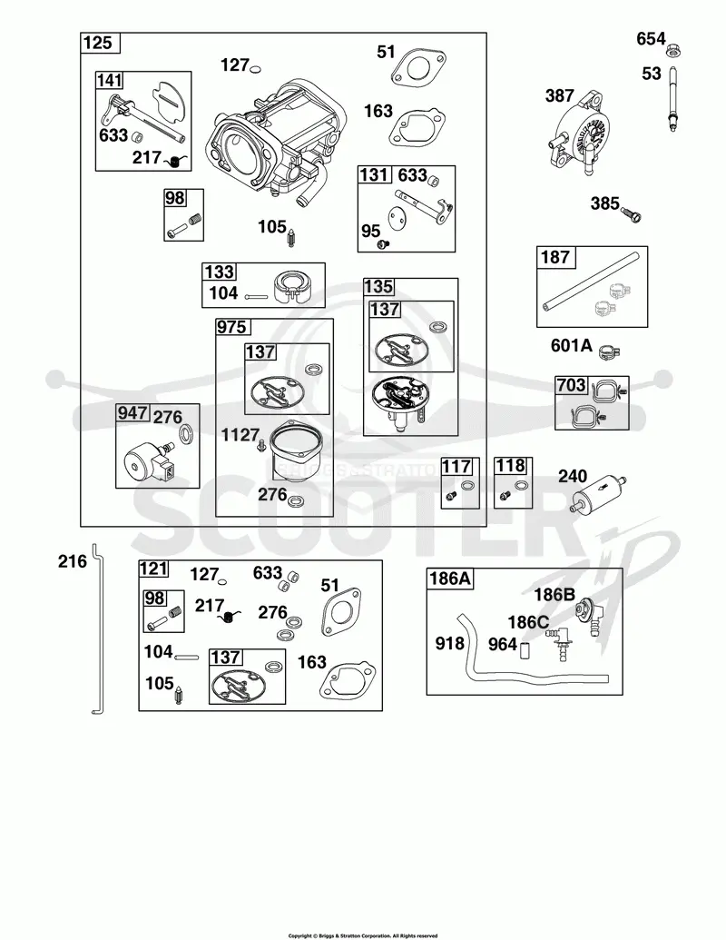 Carburetor and Fuel Supply Group