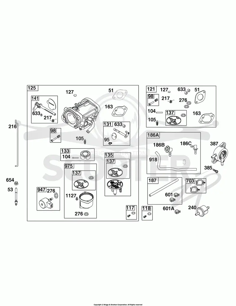 Carburetor and Fuel Supply Group