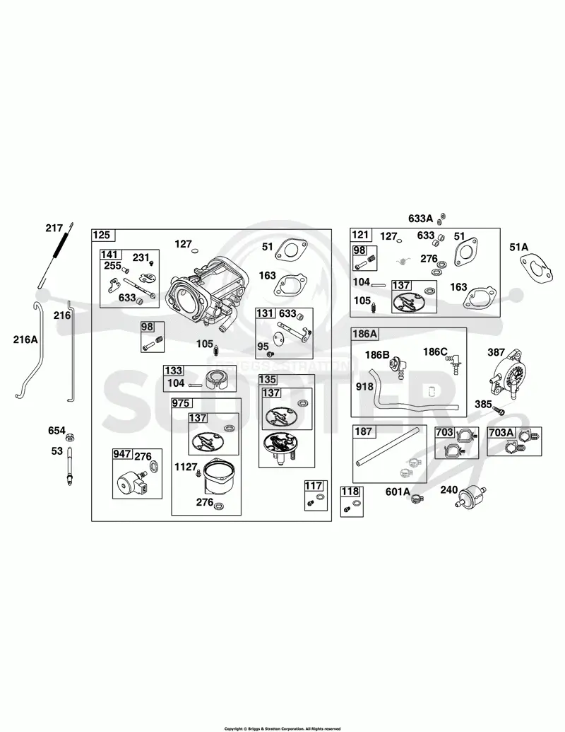 Carburetor and Fuel Supply Group