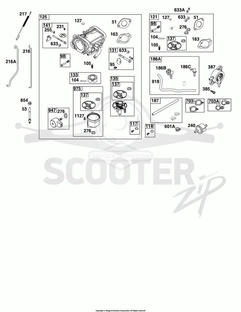 Carburetor and Fuel Supply Group