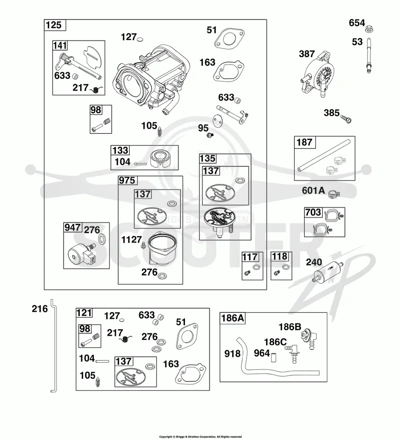 Carburetor and Fuel Supply Group