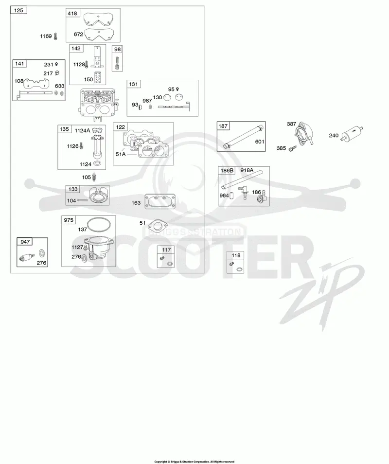 Carburetor, Fuel Supply