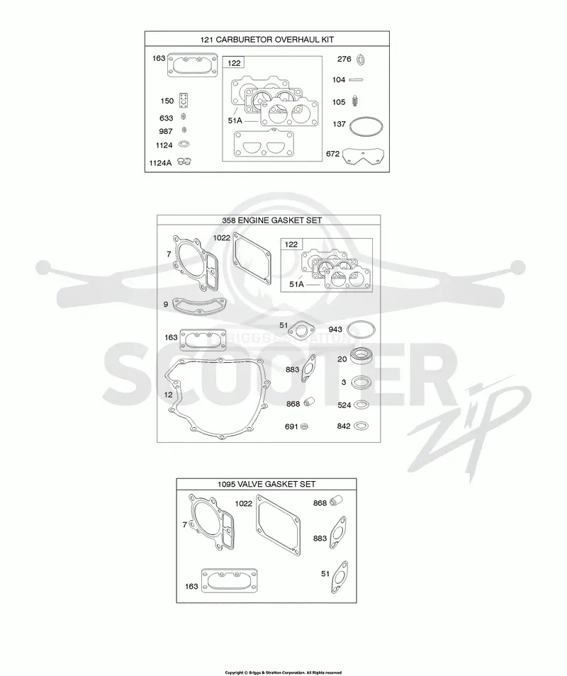 Gasket Set-Engine, Gasket Set-Valve, Kit-Carburetor Overhaul