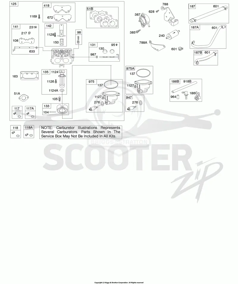 Carburetor, Fuel Supply