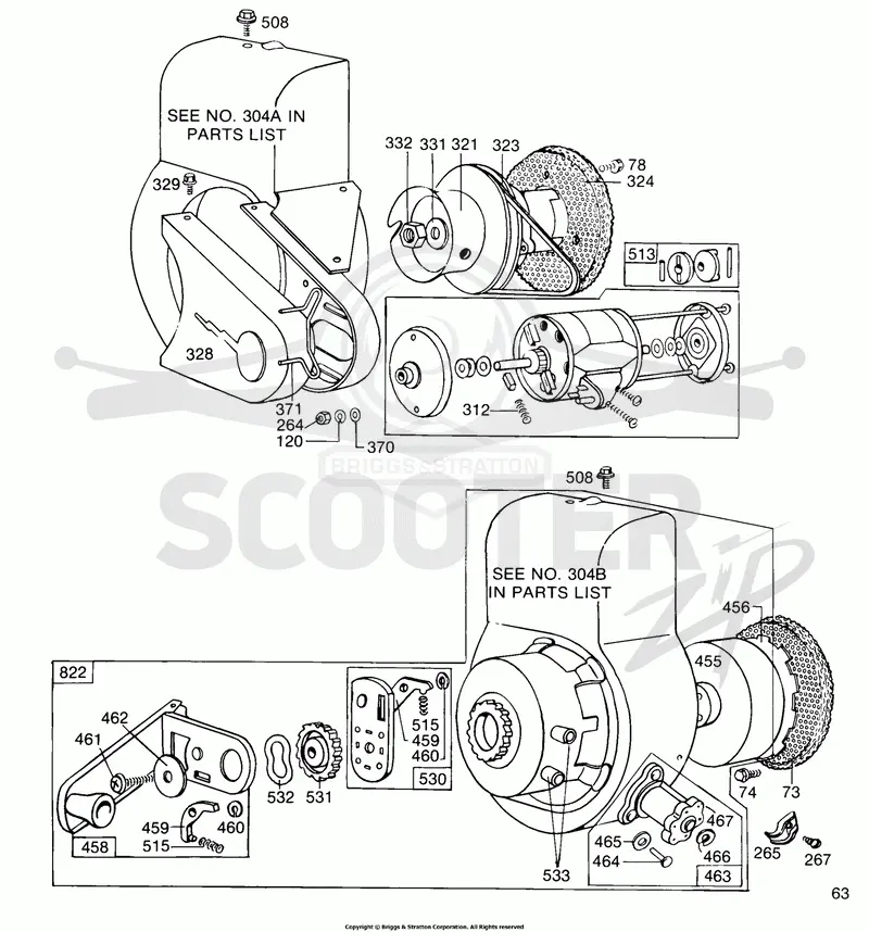 Blower Hsgs,Rewind Starters