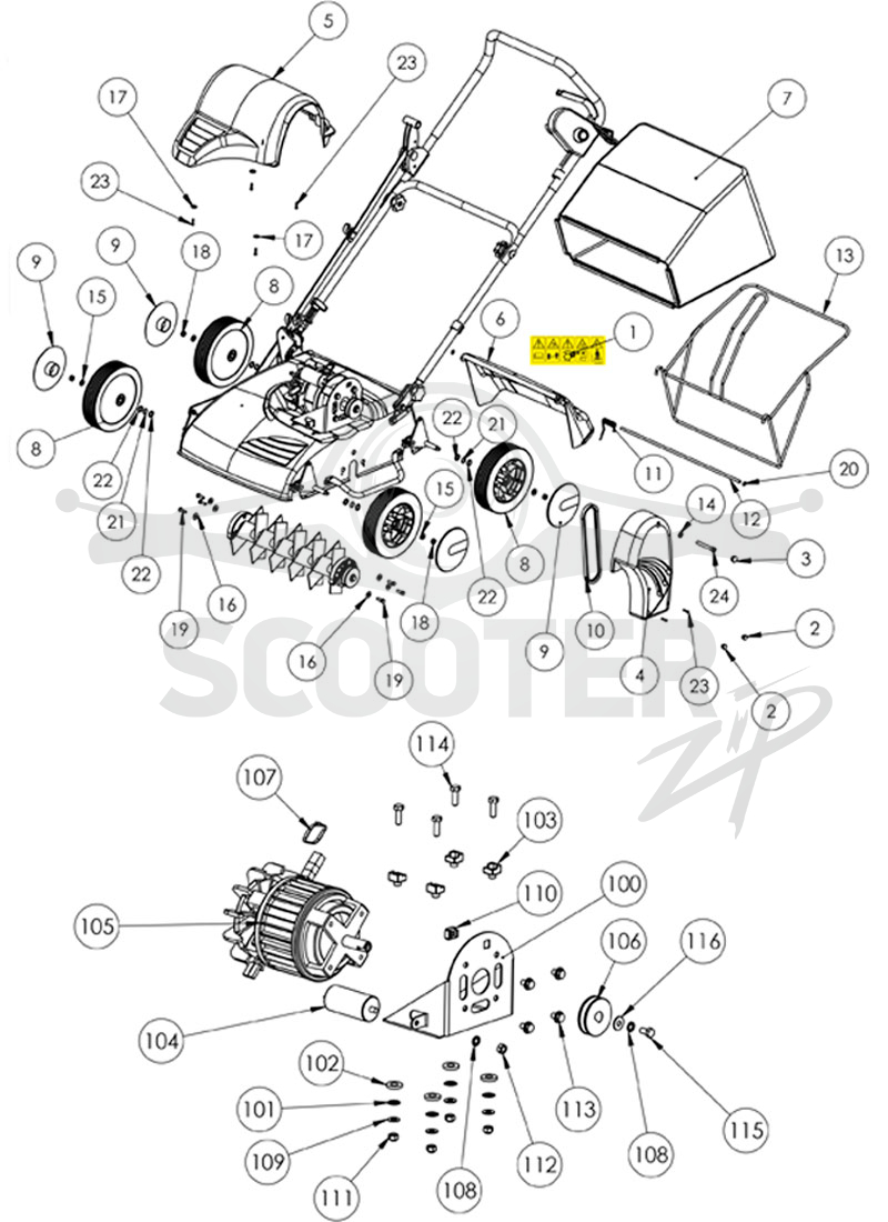 Cesar 1800E Схема 1