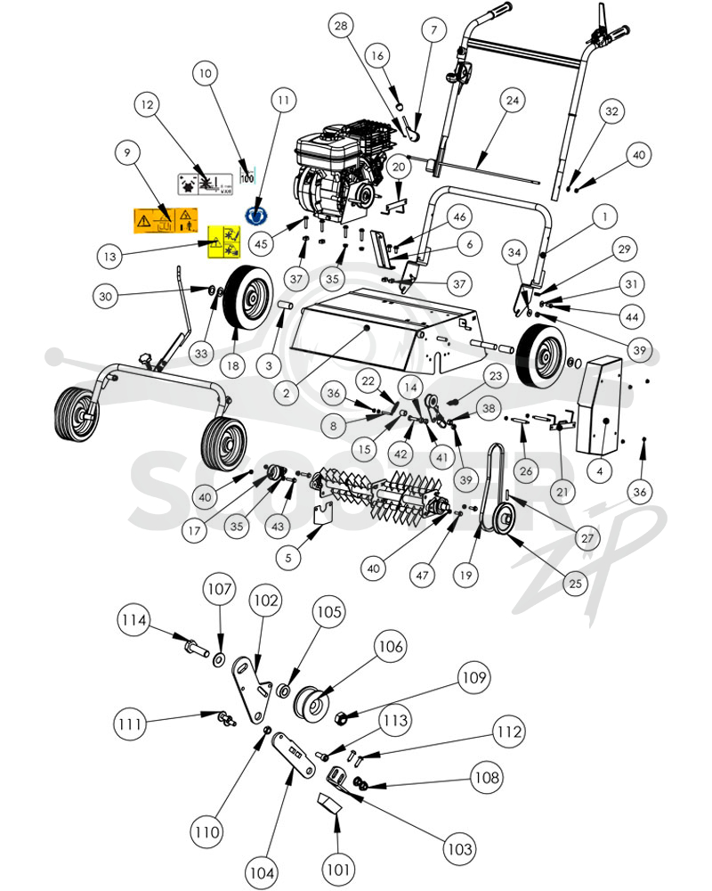 CAIMAN Oscar Pro 55H Схема 1