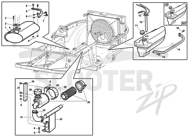 CAIMAN Plato 2WD схема 11