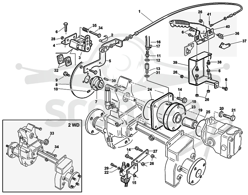 CAIMAN Plato 2WD схема 19