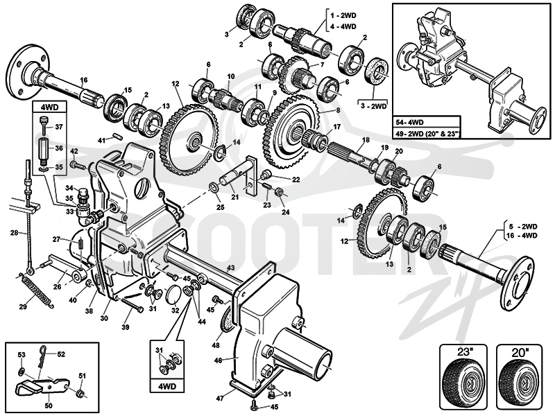CAIMAN Plato 2WD схема 20
