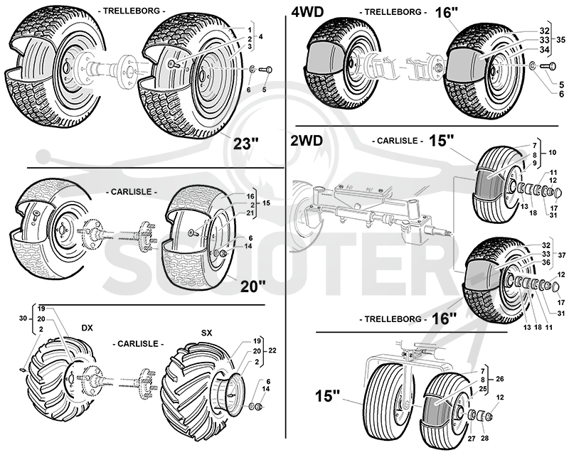 CAIMAN Plato 2WD схема 24