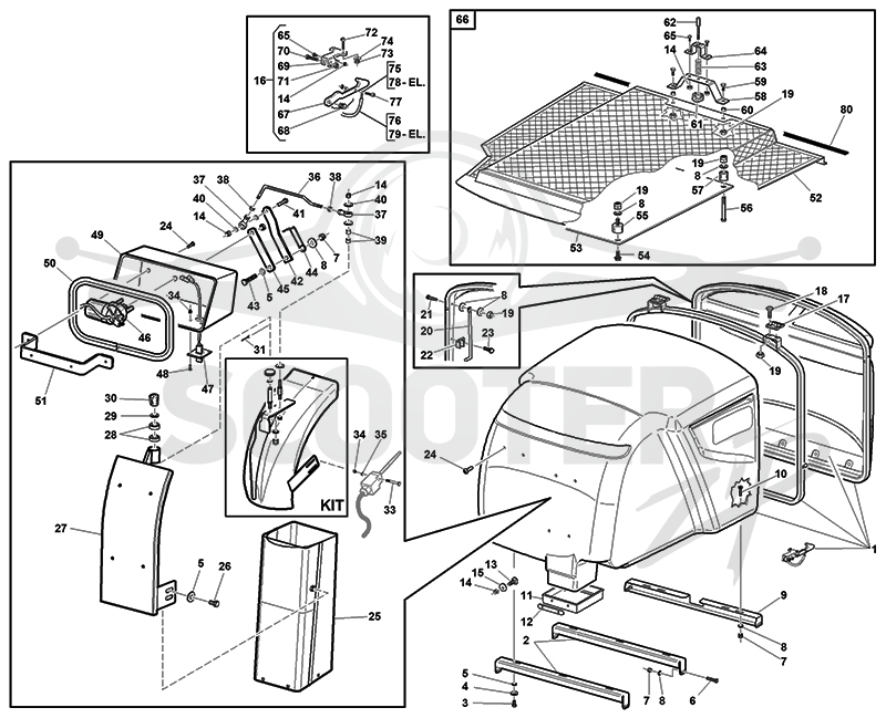 CAIMAN Plato 2WD схема 36