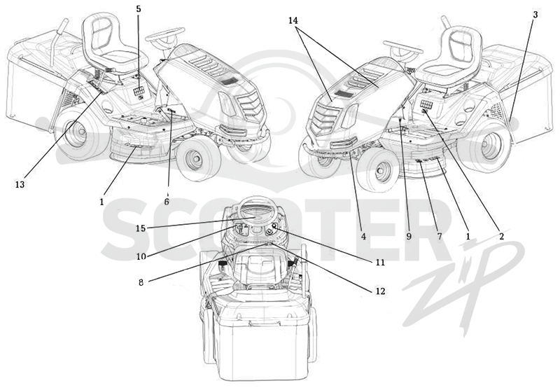 CAIMAN Rapido Eco 2WD 97D1C схема 07