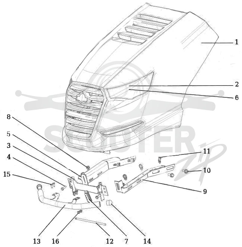CAIMAN Rapido Eco 2WD 97D1C схема 13
