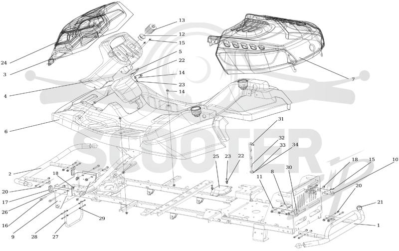 CAIMAN Anteo 4WD 137D2K схема 10