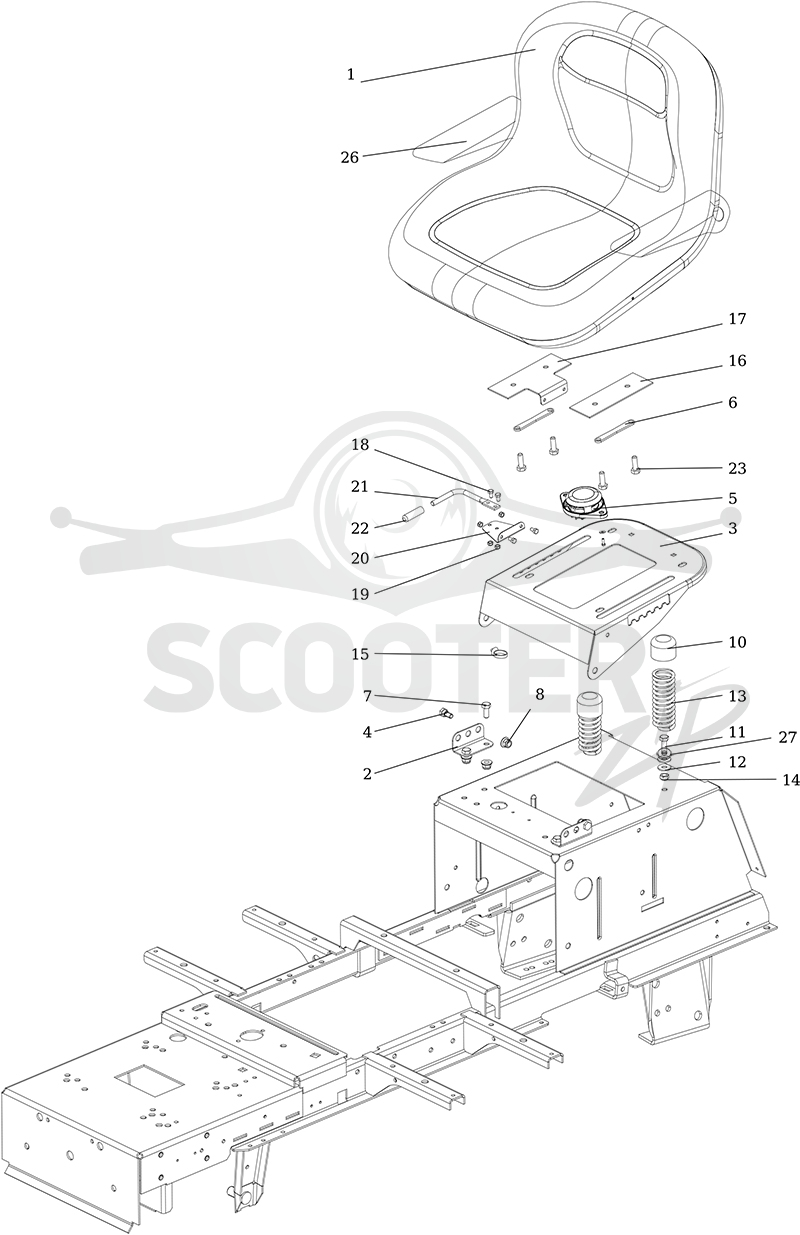 CAIMAN Comodo Max 2WD HD схема 05