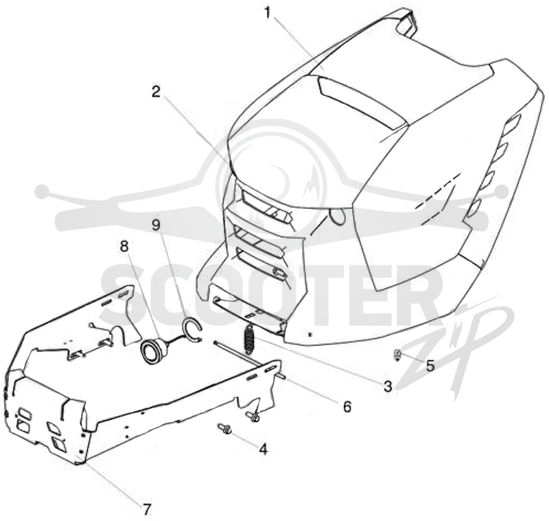 CAIMAN Comodo Max 2WD HD схема 13