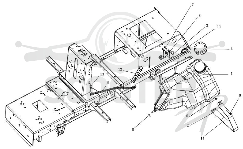 CAIMAN Comodo Max 2WD HD схема 16