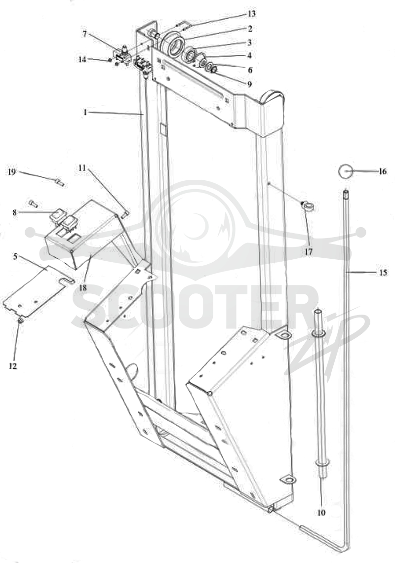 CAIMAN Comodo Max 2WD HD схема 18