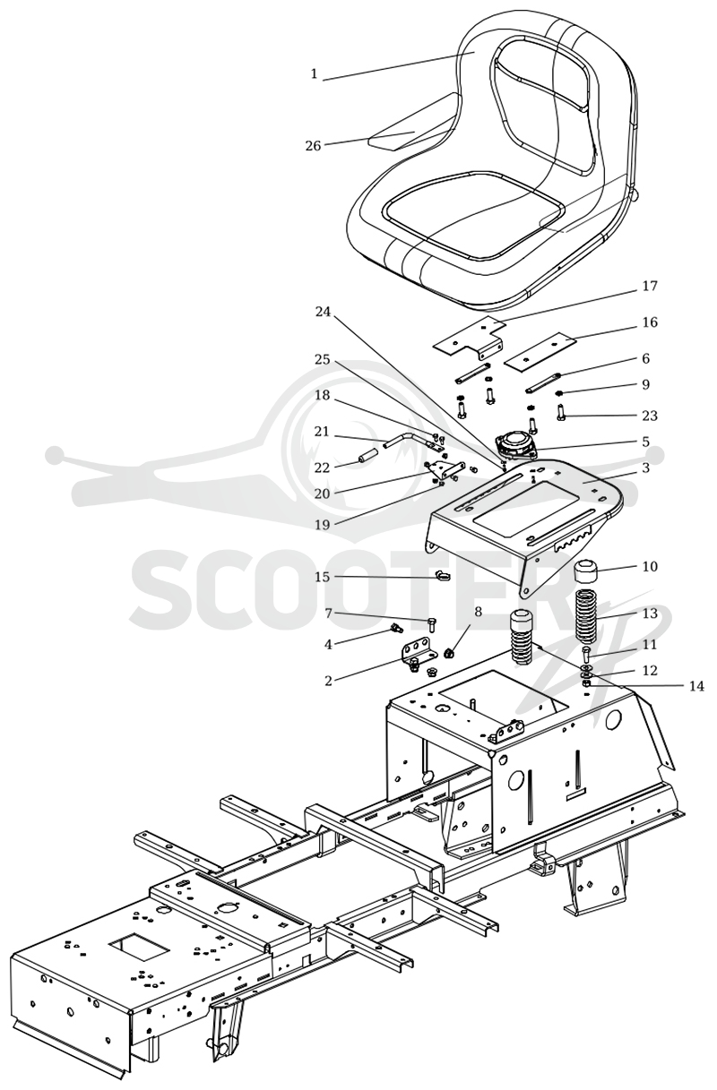 CAIMAN Comodo 4WD 107D2K схема 05