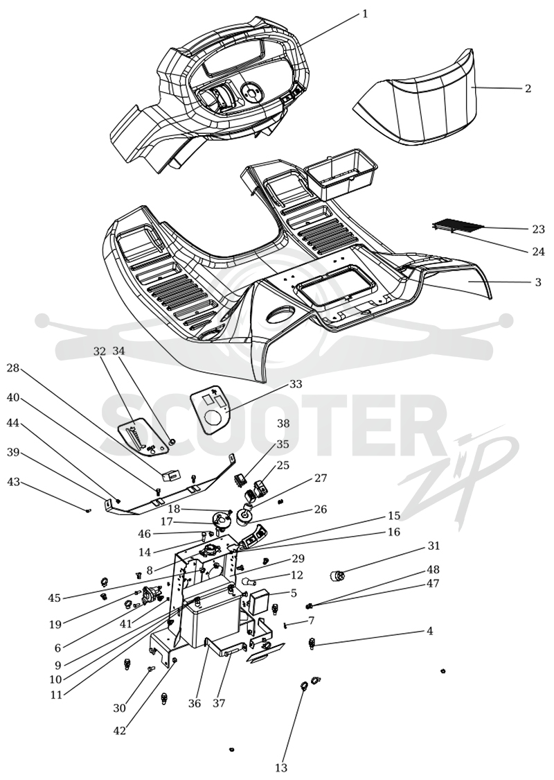 CAIMAN Comodo 4WD 107D2K схема 07
