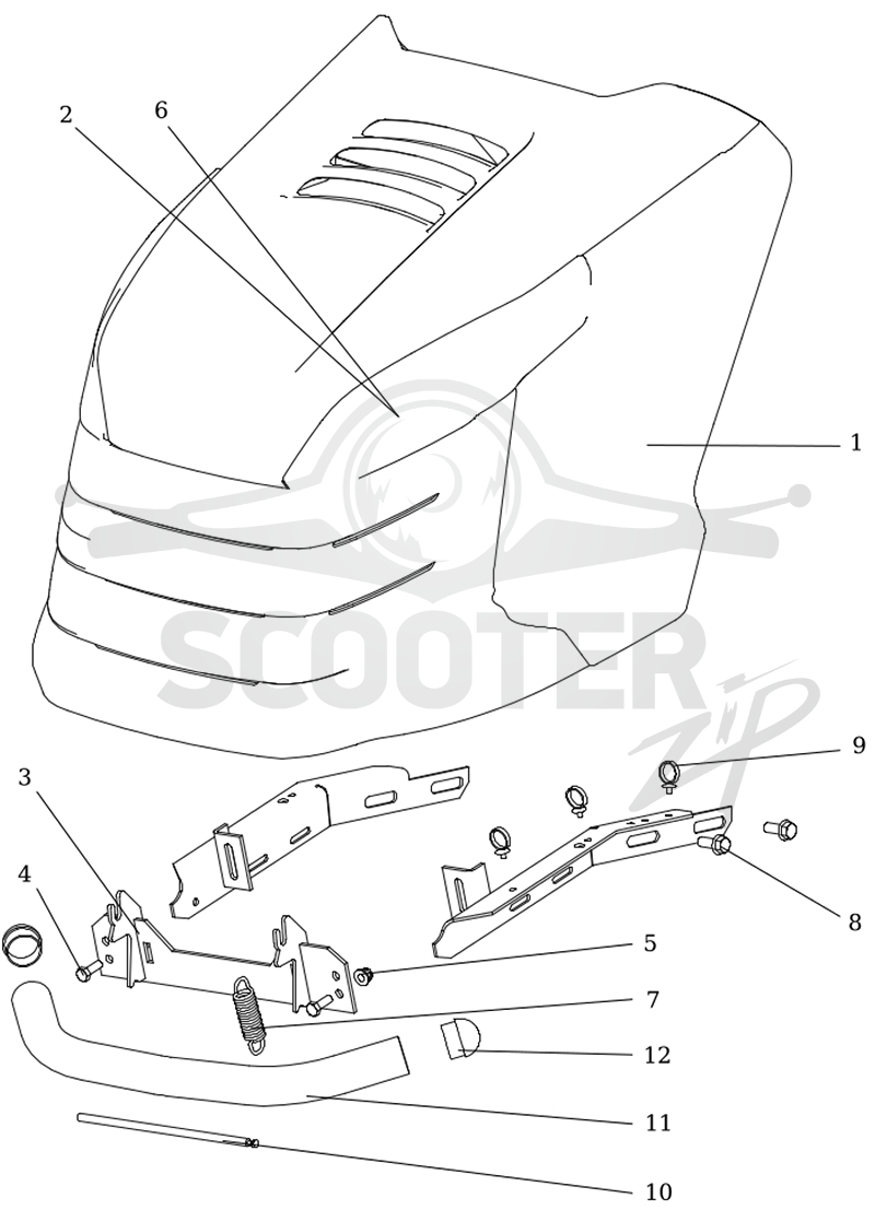 CAIMAN Comodo 4WD 107D2K схема 12