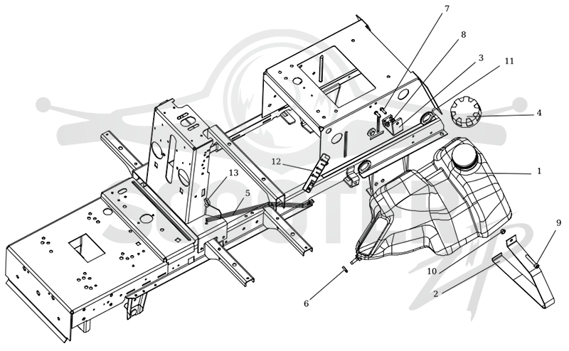 CAIMAN Comodo 4WD 107D2K схема 15