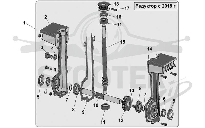 Редуктор с 2018г