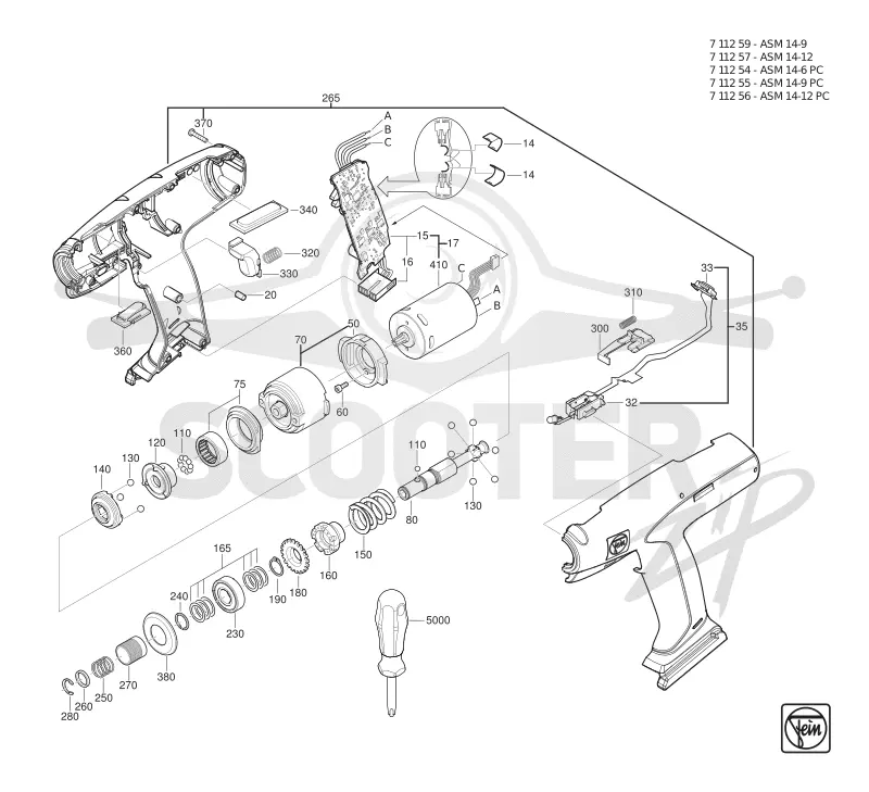 71125700950 - ASM 14-12 (14.40V)