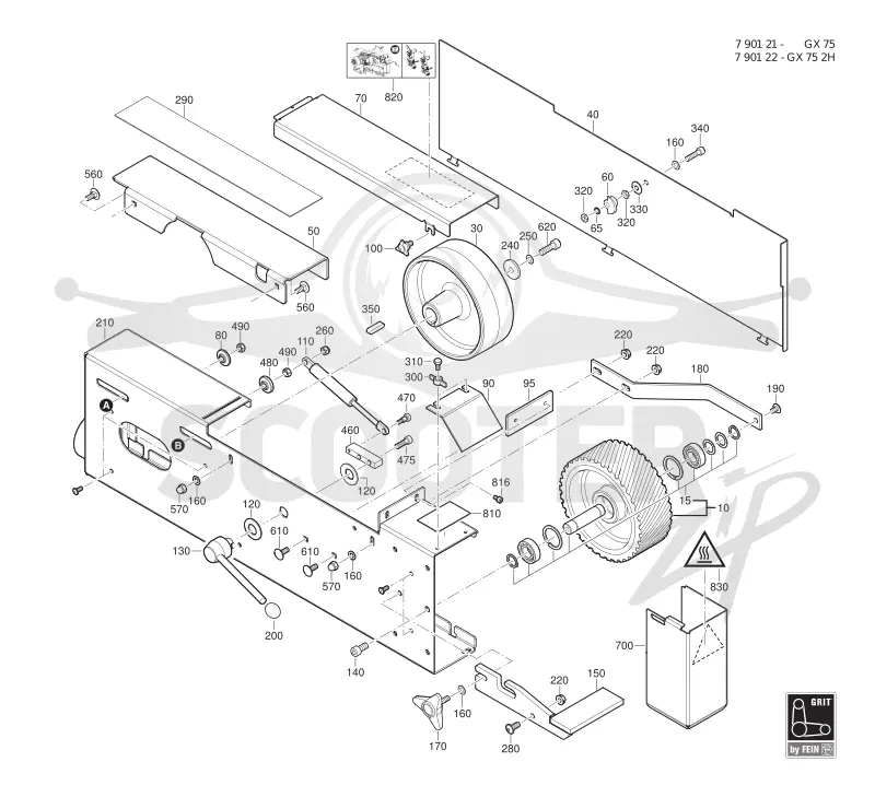 79012200403 - GRIT GX 75 2H