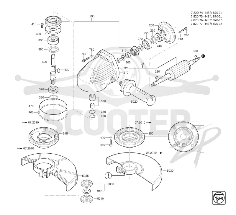 78207500220 - MSfo 870-1c (300Hz, 72V)
