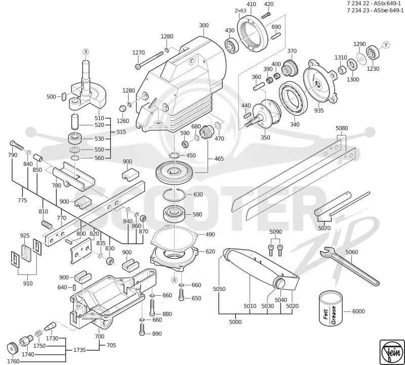 72342300230 - AStxe 649-1 (50Hz, 230V)