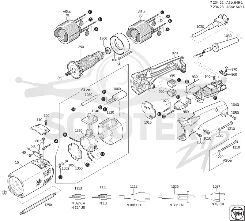72342300230 - AStxe 649-1 (50Hz, 230V), стр.2